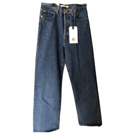 Vaqueros Levi's Ribcage Azules Denim Talla 30