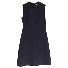 Louis Vuitton Uniforme Trapezkleid Schwarz
