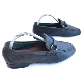 Mocasines Fratelli Rossetti Yacht en cuero negro - Fratelli Rosseti