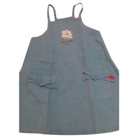 Kenzo Jungle Kleid Blau Baumwolle 3 Jahre