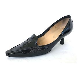 Tod's Penny Style Pumps aus Lackleder Schwarz