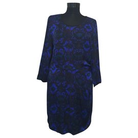 comptoir des cotonniers silk dress Silk mid-length dress
