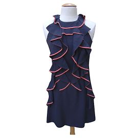 Abito Chloé blu navy in viscosa taglia 36