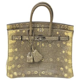 Hermès Birkin 25 em couro de lagarto