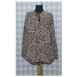 Blusa Day Birger & Mikkelsen Leopardata in Viscosa