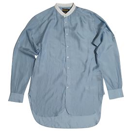 Camicia Rugby Ralph Lauren in seta blu