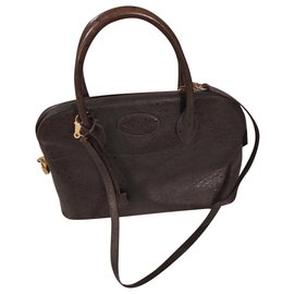 Borsa a mano Hermès Bolide in Pelle Verde Scuro