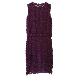 Samsoe & Samsoe Mayer Kleid Lila Spitze