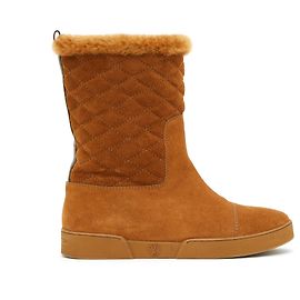 Louis Vuitton piel de ante camel fr37 NUEVO