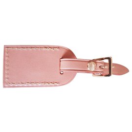 Ciondolo Louis Vuitton in pelle beige