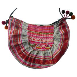 Autre Marque YAYASTORE Borsa piccola mezza luna in cotone BE