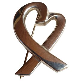 Spilla Tiffany & Co Loving Heart in argento
