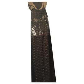 Chanel Yigal Azrouel Seidenkleid Schwarz