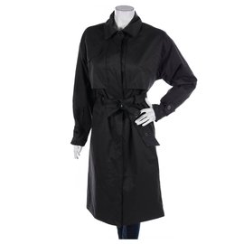Badgley Mischka Trenchcoat Dunkelgrau Größe S