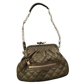 Borsa Marc Jacobs Stam in pelle verde oliva