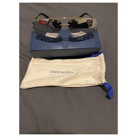 Gafas de sol Louis Vuitton Aviator Plateadas Metal