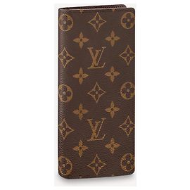 Louis Vuitton Brazza Geldbörse Monogram Canvas Braun
