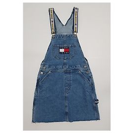 Tommy Hilfiger Vestido de peto Tommy Jeans X Looney Tunes azul claro