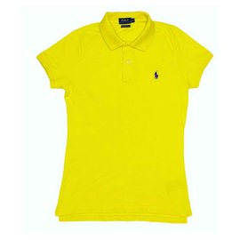 Ralph Lauren T-Shirt aus Baumwolle Gelb