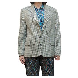 vintage Burberry jacket size 40 wool & silk, "British Heritage"