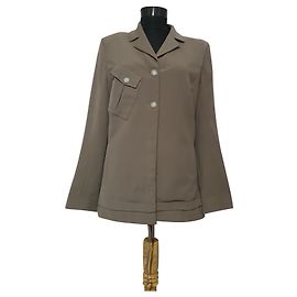 Blazer Irene Van Ryb Verde Khaki