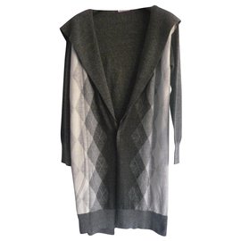 Kapuzenpullover aus Wolle und Alpaka-Mischung - Max & Co