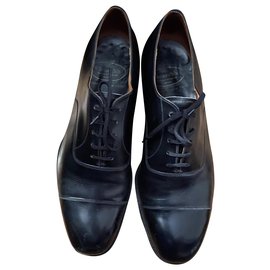 Church's Consul Sapatos de Amarrar Couro Preto - Autre Marque