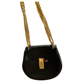 Chloé Parisian Tasche aus schwarzem Leder