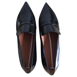 Ballerine Céline in vernice nera