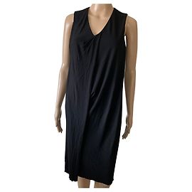 Vestido All Saints de viscose preto