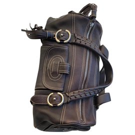 Borsa Bally in pelle marrone