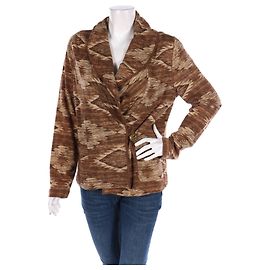 Americana Ralph Lauren de algodón beige marrón