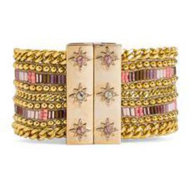 Bracciale Hipanema con perle rosa