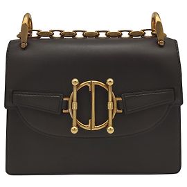 Dior Borsa Direction di Christian in pelle marrone