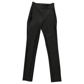 Pinko leggings black neoprene effect