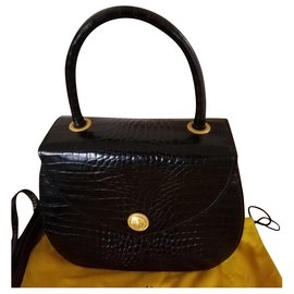 Borsa a mano Didier Lamarthe in pelle nera - Autre Marque