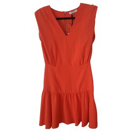 Vestido sin mangas Zapa Raven Rojo
