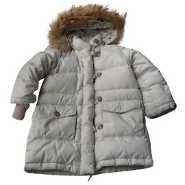 BONPOINT Doudoune manteau longue Rose pale 3 ANS