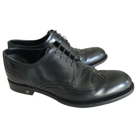 Scarpe City Louis Vuitton in Pelle Nera