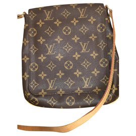 Borsa a tracolla Louis Vuitton Monogram Musette Salsa Pm Marrone