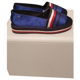 Bailarinas Tommy Hilfiger de Satén Azul Marino