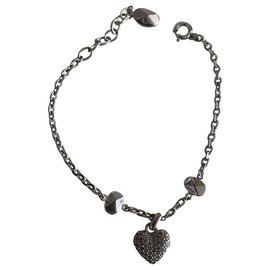 Bracciale Dior in acciaio argentato