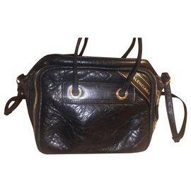 Borsa Balenciaga in pelle di agnello nera