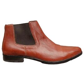 Botas Chelsea Heschung Cuero Marrón Claro 40