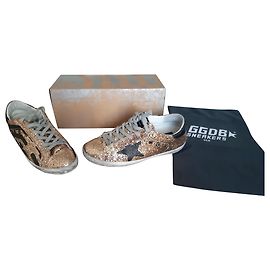 Sneakers Golden Goose Deluxe Brand Superstar Pelle Oro 39