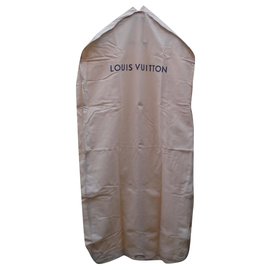 Custodia per abiti Louis Vuitton Beige in cotone