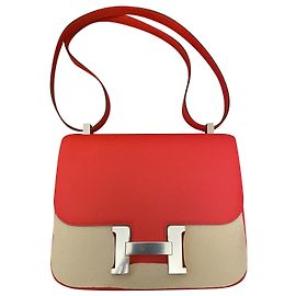 Hermès Constance 24 Rouge de Coeur Pelle Epsom