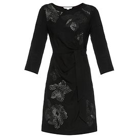 Diane Von Furstenberg DvF Zoe Kleid mit Metallverzierung