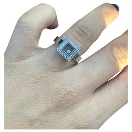 Chopard Ring aus Weißgold Größe 56