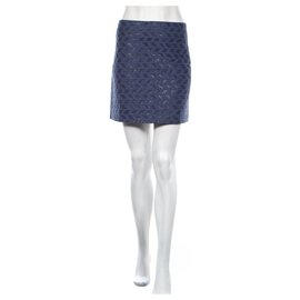 Jupe bleue SéZane x La Redoute Taille 42